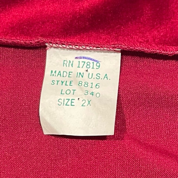 Vintage Women’s 2X House Dress Coat Lounge Ted Velour Zip Front Intricate Lace - Picture 7 of 15